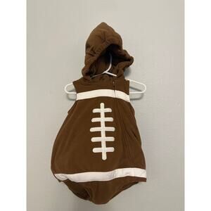 Baby Football Costume | 12 Months | Cozy Hooded Bodysuit